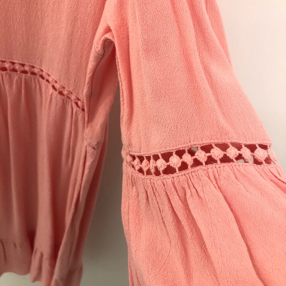 Soprano Cold Shoulder Dress in Pink - Picture 7 of 8